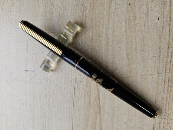 PILOT パイロット 万年筆 國光会 蒔絵 牡丹 14K 昭和レトロ MAKIE 花入れ 激レア!