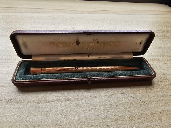 VANCO シャープペンシル 14K? 繰り返し式 廃盤 シャーペン レトロ 激レア!