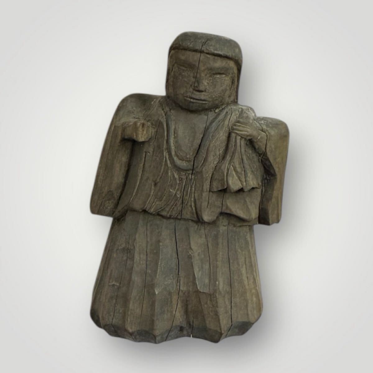 決算特価中 縁起物 木彫り☆大黒天像☆全高 約50cm - メルカリ