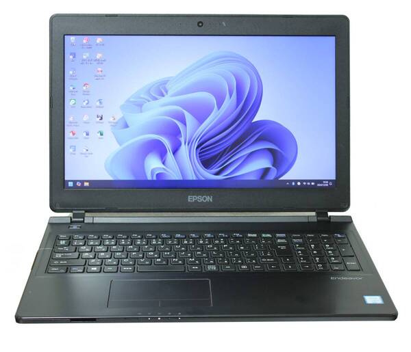 薄型 ★Epson NJ4000E SSD256GB 6th core i5 メモリ-8GB 最新Win11(24H2) 15.6インチ office2021 カメラ★ 動作良好 管7294