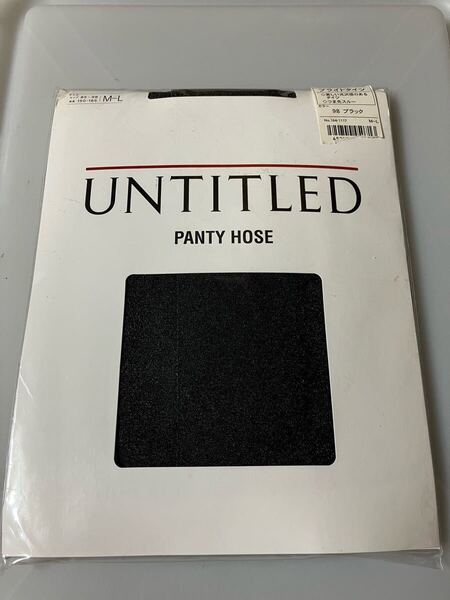 【送料無料】 untitled panty hose ブライトタイツ ブラック 光沢 黒 tights panty stocking パンスト パンティストッキング