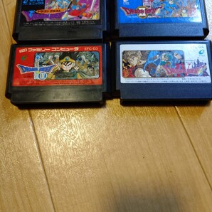 FC ドラゴンクエスト4本セット Ⅰ Ⅱ Ⅲ Ⅳ 1 2 3 4 DQ Dragon Quest 中古 正常動作品 ファミコン ファミリーコンピューター