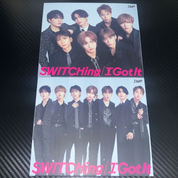 【美品】IMP. SWITCHing I Got It 初回限定盤A 初回限定盤B CD+Blu-ray 初回A 初回B 二形態 セット