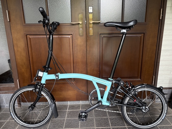 【美品】BROMPTON ブロンプトン M6R(2018年式)ブラックエディション ターキッシュグリーン