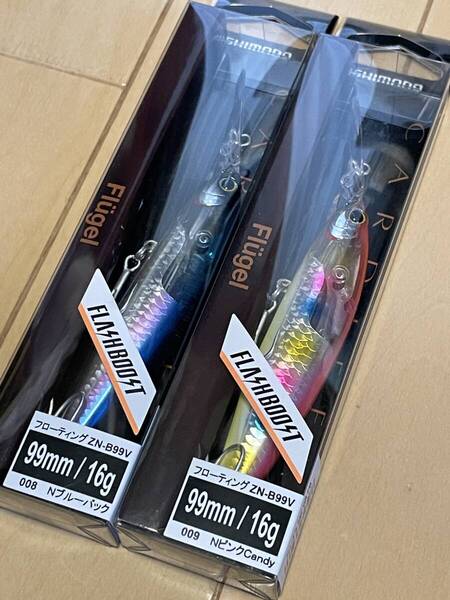シマノ▲フリューゲル 99F DR▲ NピンクCANDY&Nブルーバック▲トラウト ニジマス 管釣りに▲定価2310円