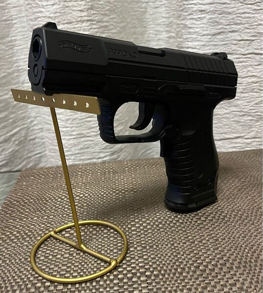 ほぼ未使用 東京マルイ ワルサー P99 カスタム品 電動ブローバック 高耐久 金属ピニオンギア サバゲー