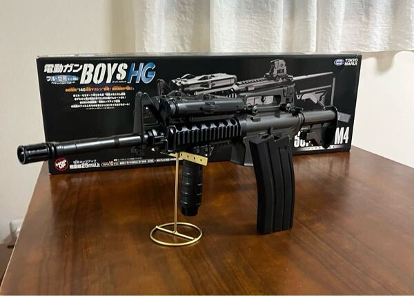 美品 東京マルイ カスタム品 M4A1 SOPMOD M4 電動ガン ボーイズ R.I.S.version リスバージョン 金属ピニオンギア オリジナル商品