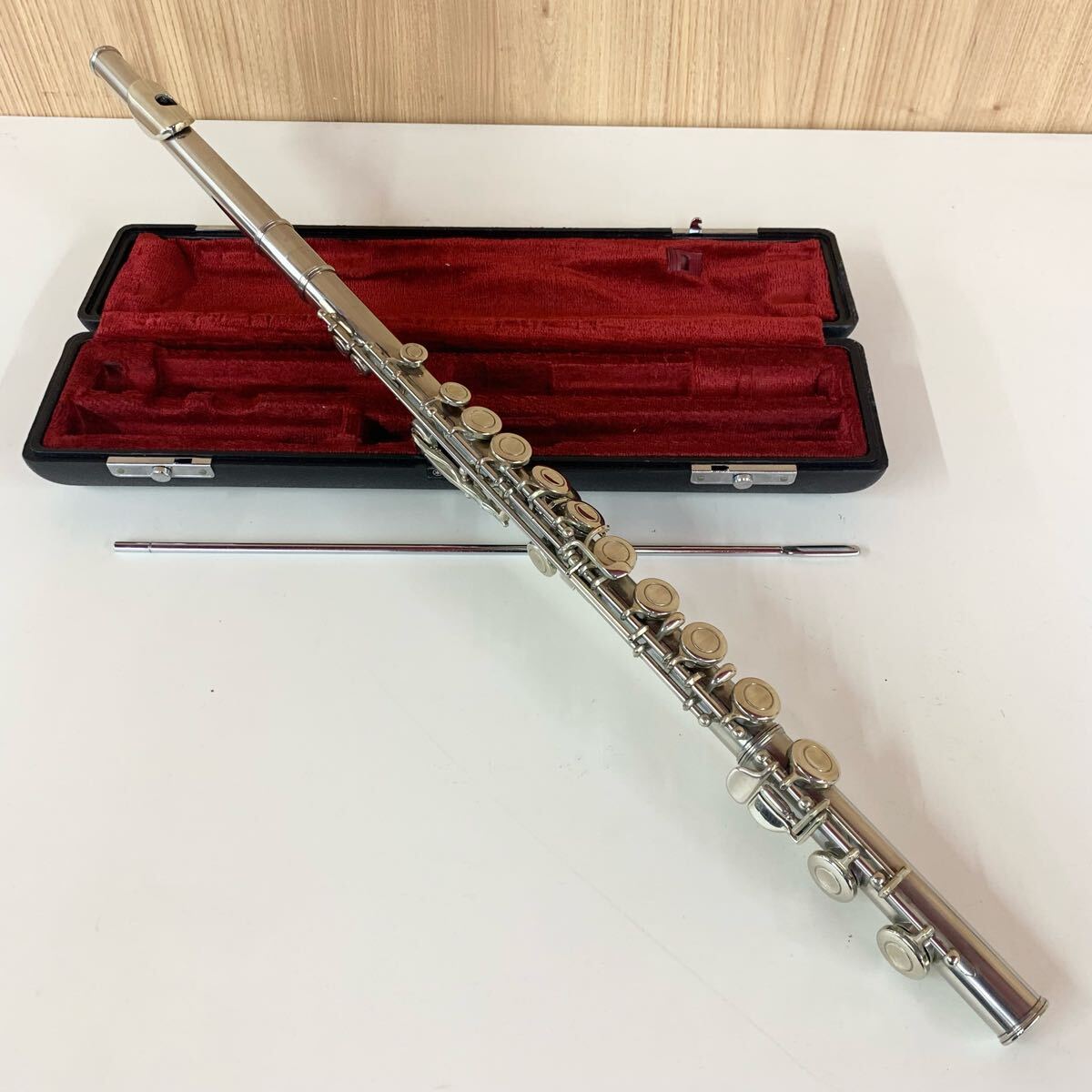 美品】YAMAHA ヤマハ フルート 211 管楽器 SILVER 銀メッキ