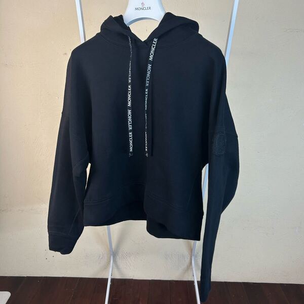 【最安値】MONCLER モンクレールフードパーカー黒XS