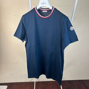 【美品】 MONCLER モンクレール半袖TシャツネイビーS