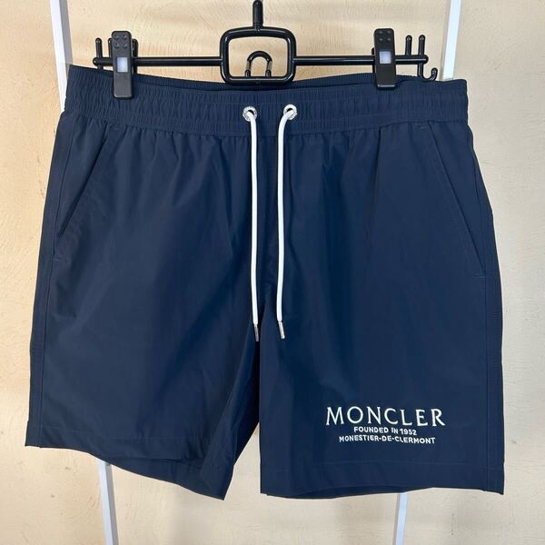 【レア未使用】MONCLER モンクレール ショートパンツネイビーM