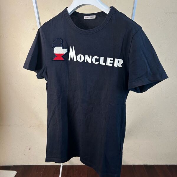 【最安値】MONCLER モンクレール半袖Tシャツネイビー系XS