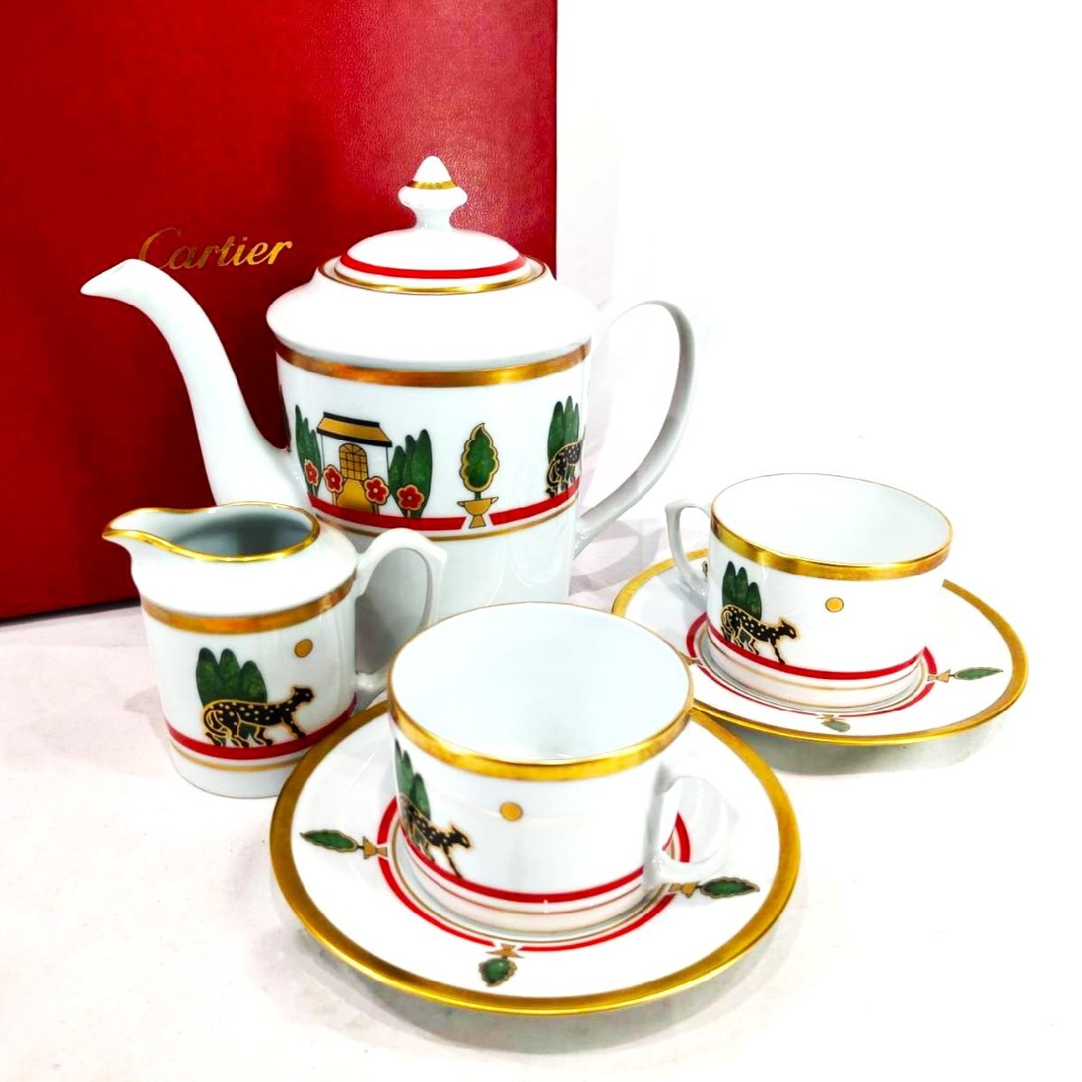 Cartier - カルティエ 食器新品同様  - 小皿 陶器 Yahoo!オークション -「(cartier カルティエ)」(食器) (キッチン