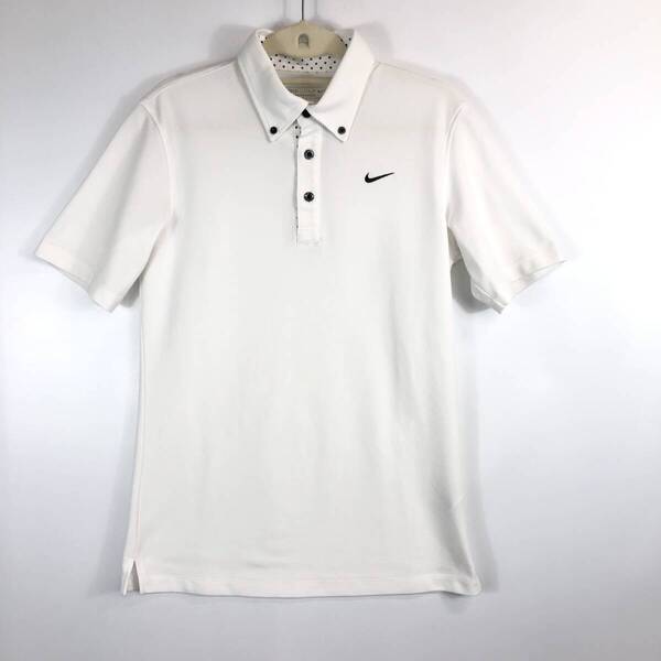 NIKE GOLF ナイキゴルフ 半袖ゴルフポロシャツ 速乾 ホワイト Sサイズ 599224