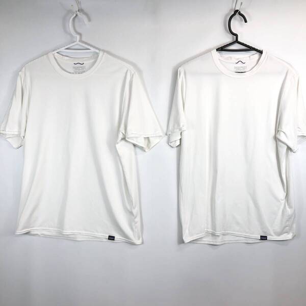 パタゴニア Patagonia キャプリーン クール デイリー シャツ メンズ 半袖速乾Tシャツ ホワイト Mサイズ 45215SP24 2枚セット