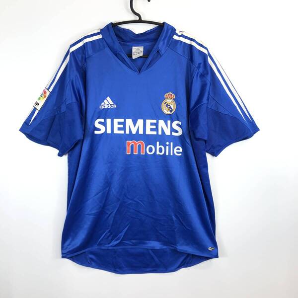 アディダス adidas レアルマドリード 半袖ユニフォーム ブルー Oサイズ 188609