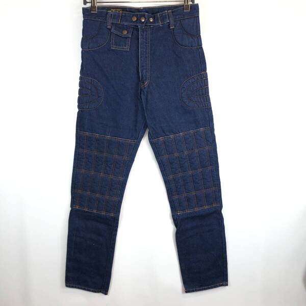 80s HEAVY DUTY RIDER PANTS デニムライダースパンツ W30 C-OY-3513(BIG JOHN製) ビッグジョン