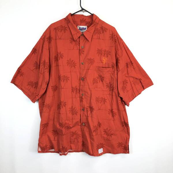 Reyn SPOONER レインスプーナー 半袖アロハシャツ XXLサイズ MLB サンフランシスコ・ジャイアンツ