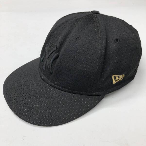 USA製 ニューエラ NEW ERA Fits メッシュキャップ ブラック NY ヤンキース MLB 60.6cm