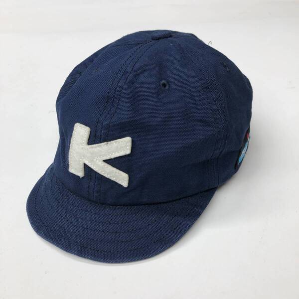 日本製 KAVU カブー ベースボールキャップ ダークネイビー 58-60cm