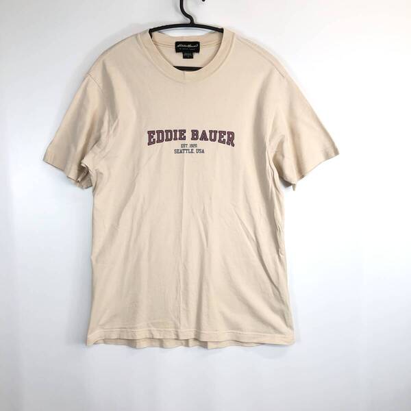90s USA製 エディーバウアー EDDIE BAUER 半袖Tシャツ Sサイズ コットン