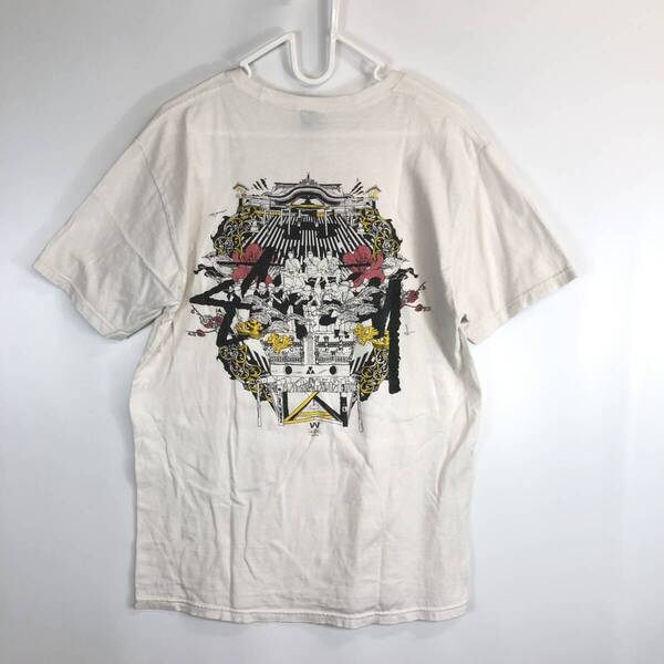 STUSSY ステューシー 半袖Tシャツ ホワイト Mサイズ 神輿 祭り