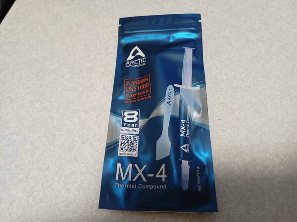 ARCTIC MX-4 4g CPU アークティック MX4 グリス