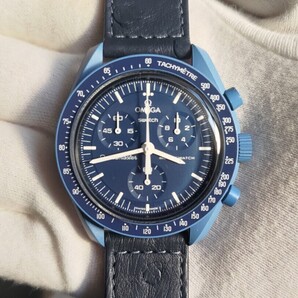 OMEGA x swatch NEPTUNE ネプチュー Ostrich オーストリッチ ムーンスウォッチ
