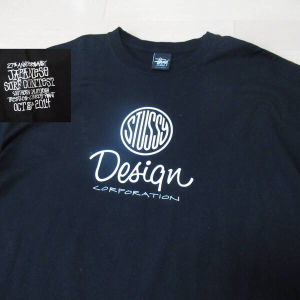 ★即決送込★非売品 STUSSY サーフコンテスト old oldstussy ステューシーオールド 半袖 T-shirs Tee Tシャツ l xl 2014 skate surf