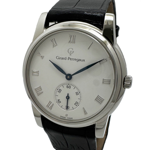 Girard Perregaux раунд small second мужской механический завод 9040 белый циферблат Girard Perregauxjila-ru*perugo