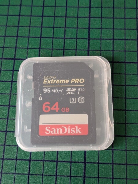 64GB SDXCカード SanDisk Extreme PRO 95MB/s