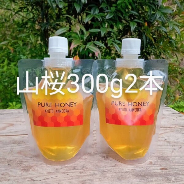 国産 純粋 蜂蜜 はちみつ 300g2本