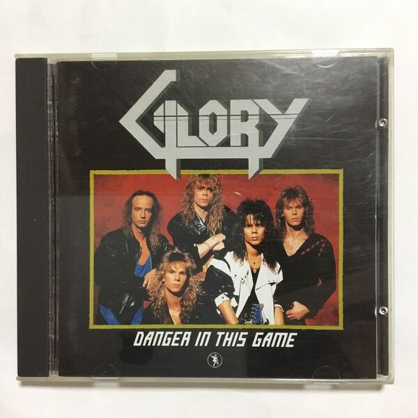 【廃盤北欧メロハー国内盤CD】GLORY/グローリー - DANGER IN THIS GAME /デンジャー・イン・ディス・ゲーム