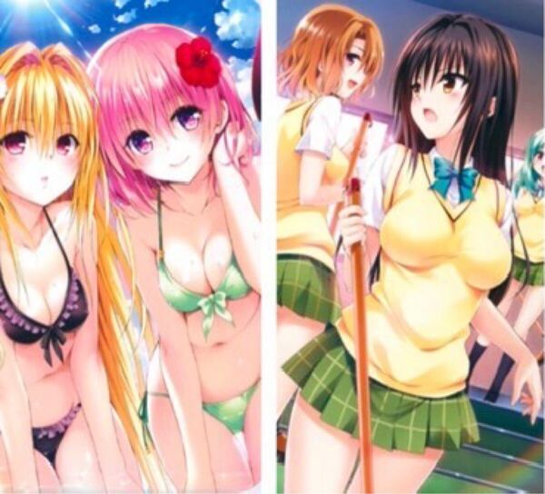 シークレット仕様2枚セット プレイマット TOLOVEる 新品