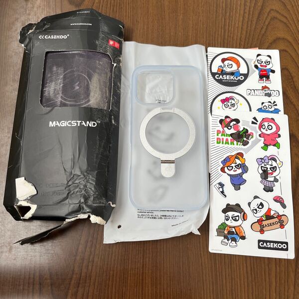 706p0709☆ CASEKOO iPhone 16 Pro 用 ケース 米軍MIL規格 横縦両立 指紋防止 マット仕上げ 最大25W急速充電対応