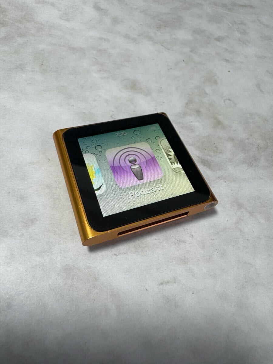 Apple 8GB iPod nano (Orange) (6th Generation) MC691LL/A B&H