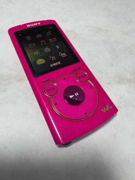 送料無 ソニー デジタルウォークマン NW-S764♪ビビッドピンク 8GB SONYWALKMAN♪即決ポータブルオーディオプレーヤーdigital media player