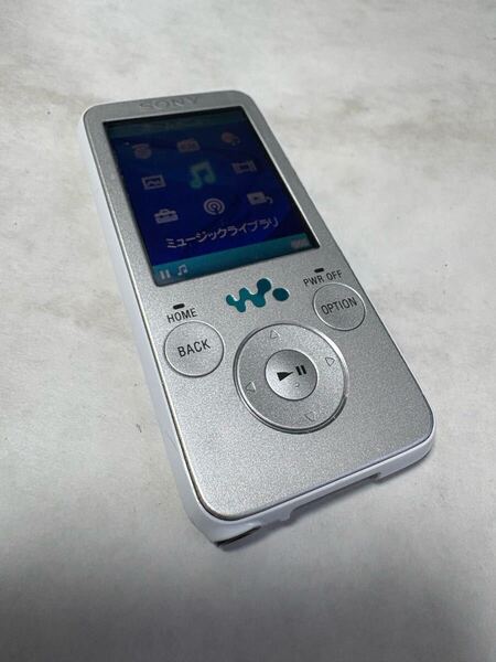 【送料無料】ソニー デジタルウォークマン NW-S636F♪ホワイト 4GB SONYWALKMAN♪即決ポータブルオーディオプレーヤーdigital media player