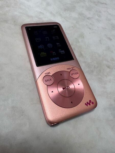 送料無 ソニー デジタルウォークマン NW-S754♪ライトピンク 8GB SONYWALKMAN♪即決ポータブルオーディオプレーヤーdigital media player