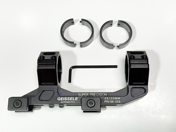 GEISSELE タイプ Super Precision スコープマウント 30mm / 25.4mm ガイズリー (検 M4 AR15 MK12 HK416 URG-I SOPMOD BLOCK3