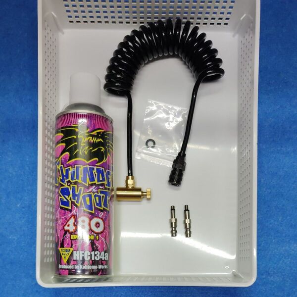 新品 ラスト1個 外部ソース アダプターキットコネクタープラグ KSC/KWA WE/KJW サンダーシュート HFC-134a