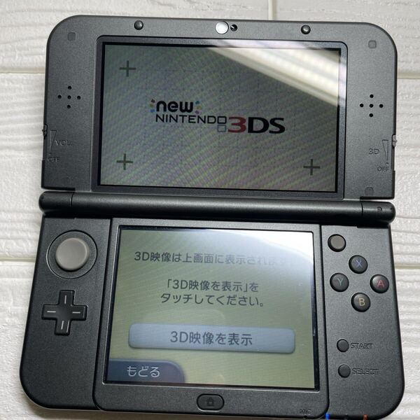 newニンテンドー3DS LL メタリックブラック 任天堂 本体 3DS 黒 New Nintendo 3DS LL