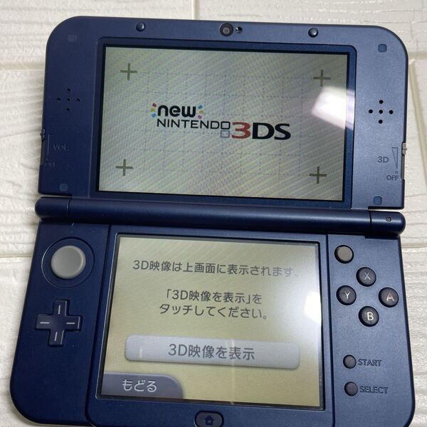 newニンテンドー3DS LL メタリックブルー 任天堂 本体 3DS Newニンテンドー3DSLL