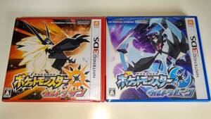 中古 3DS ポケットモンスター ウルトラサン/ウルトラムーン 2本セット