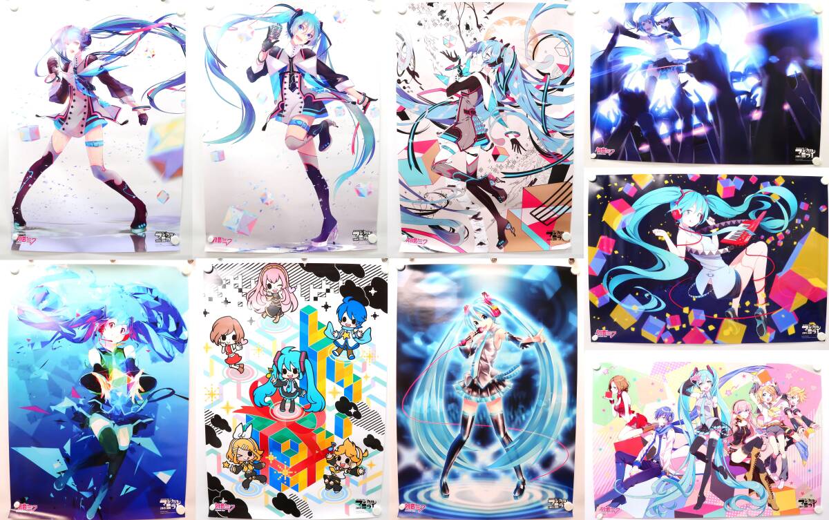 Yahoo!オークション -「初音ミク」(ポスター) (印刷物)の落札