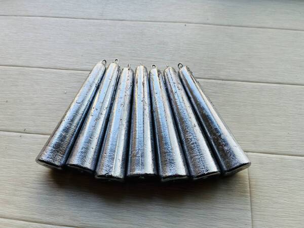 #釣鐘オモリ長70号7個セット#