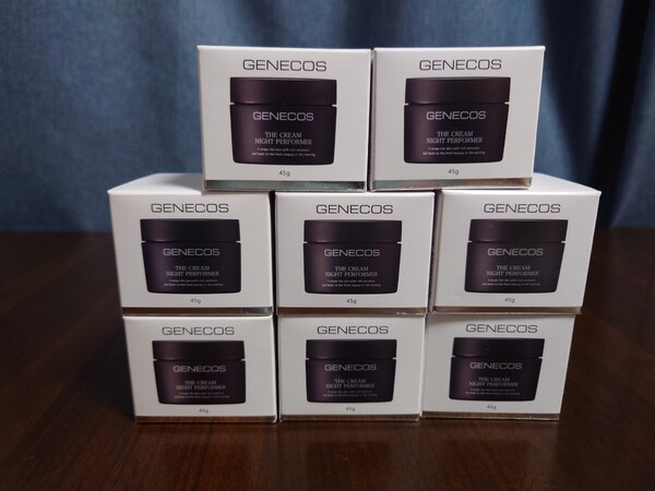 GENECOS ジェネコス ザ クリーム ナイト パフォーマー 45g 8個
