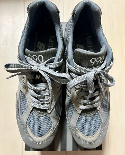 M990WT2 27cm 美品 New balance WTAPS ニューバランス ダブルタップス US9 NIKE ナイキ コムデギャルソン バレンシアガ AIR グレー