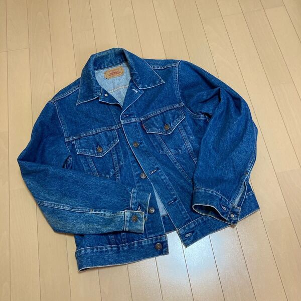 希少 極東 マカオ製 80s Levi's 70505 Gジャン 40 4th リーバイス デニムジャケット トラッカージャケット Levis 東アジア
