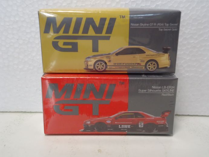 MINI GT 未開封 セット Yahoo!オークション -「mini gt トップシークレット」の落札相場